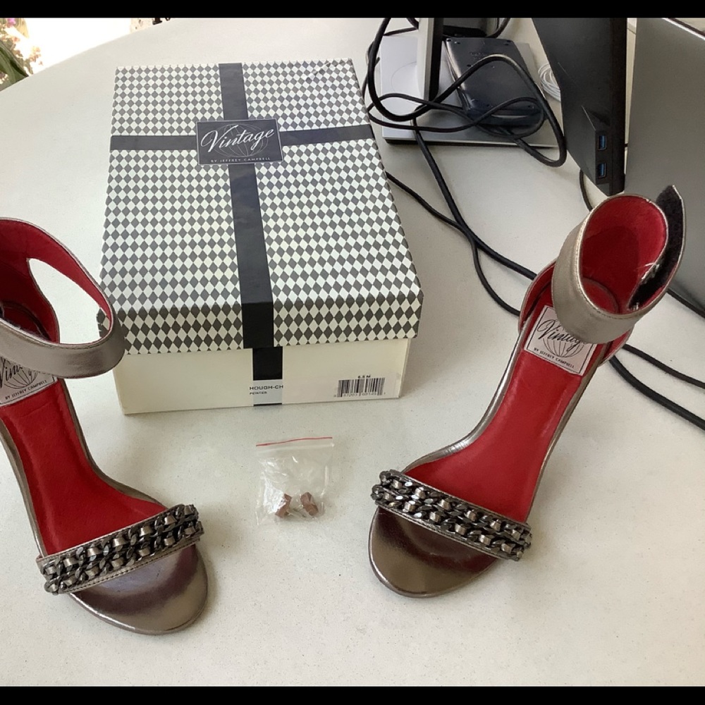 Jeffrey Campbell Hough Heels Size 6.5